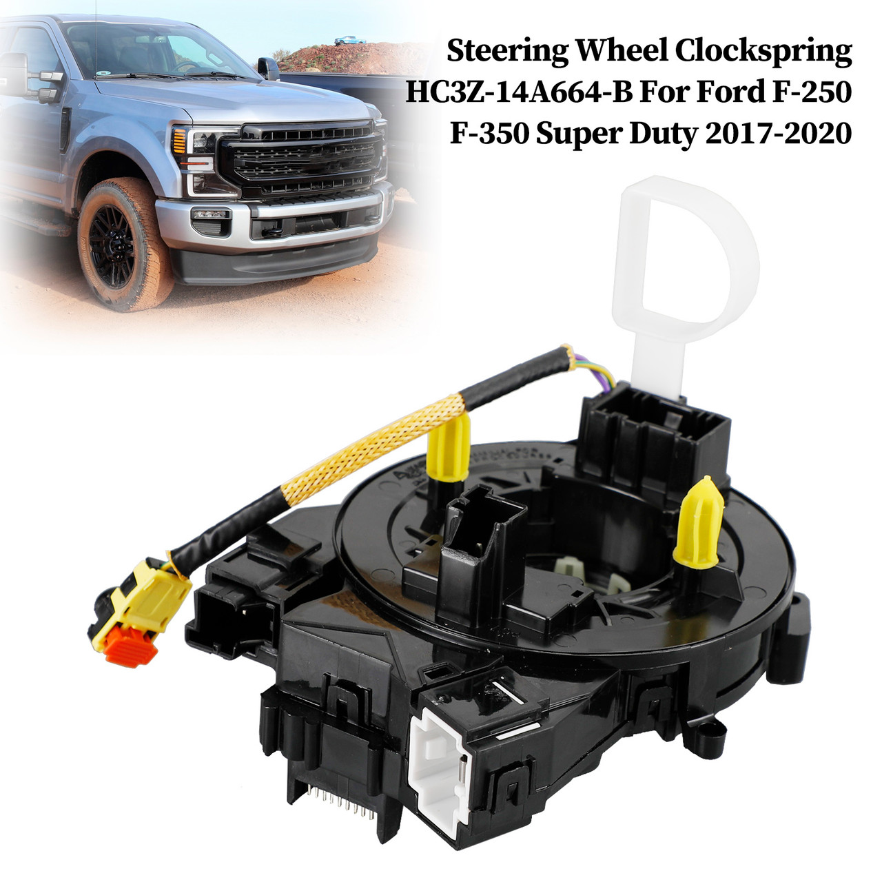 Steering Wheel Clockspring HC3Z-14A664-B For Ford F-250 F-350