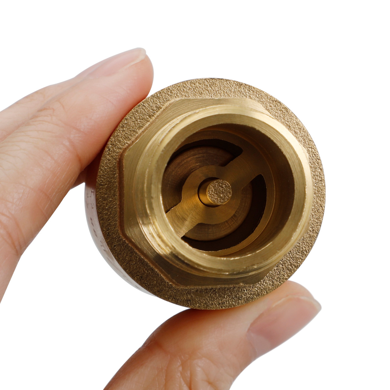 Brass Check Valve G3/4" M To F Thread Non-Return Backflow Prevention Brass Check Valve G3/4" M To F Thread Non-Return Backflow Prevention