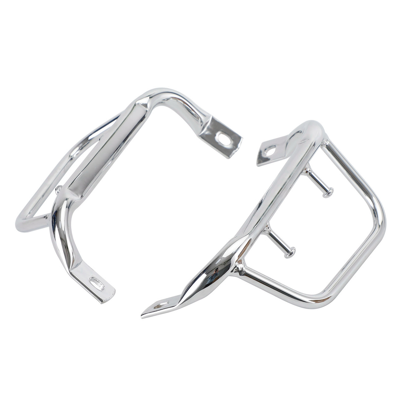 Floor Board Side Rack Carrier Chrome For Vespa Primavera Sprint 50 125 150