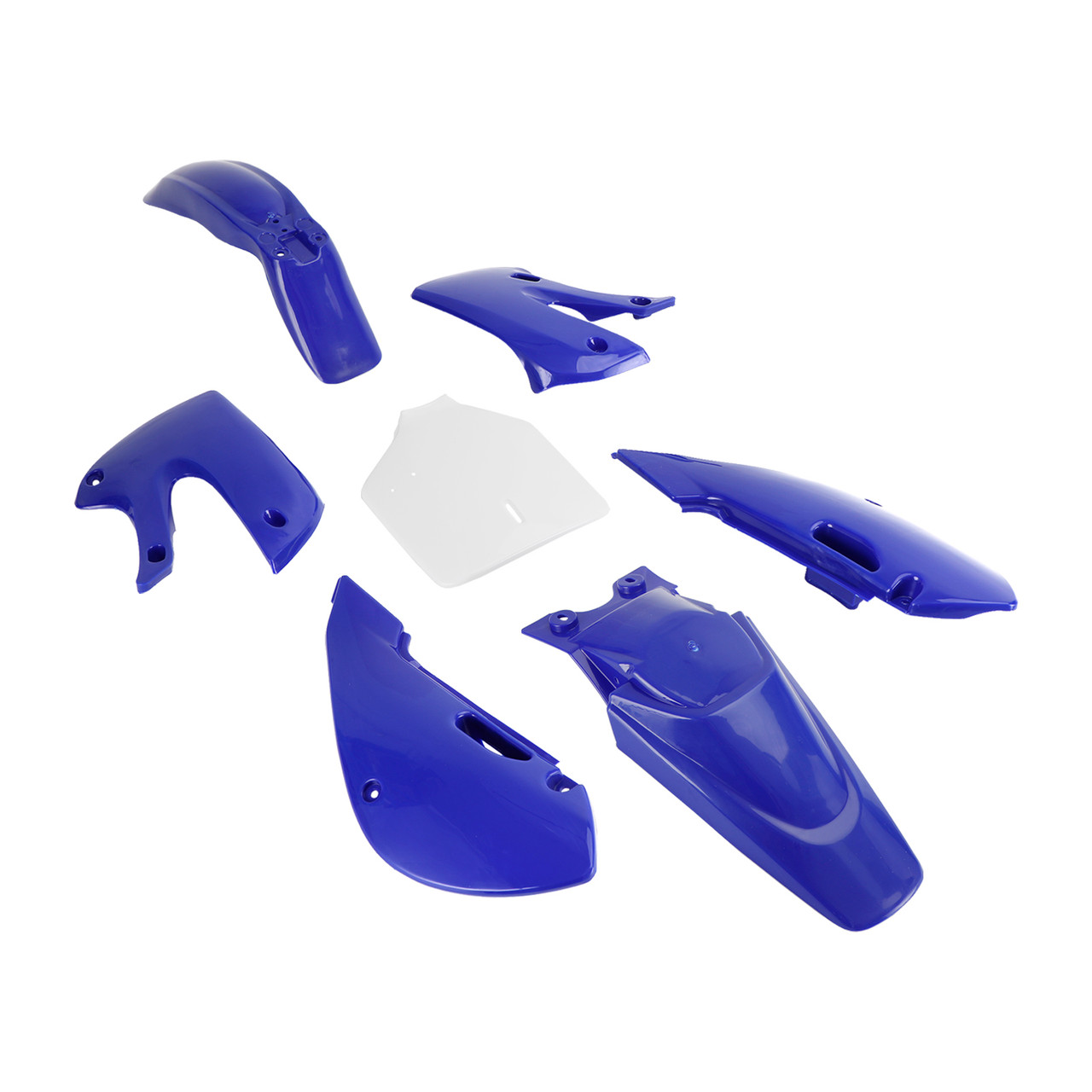 Injection ABS Plastic Bodywork Fairing Kit for kawasaki klx110 klx65 RM65 DRZ110 BLU