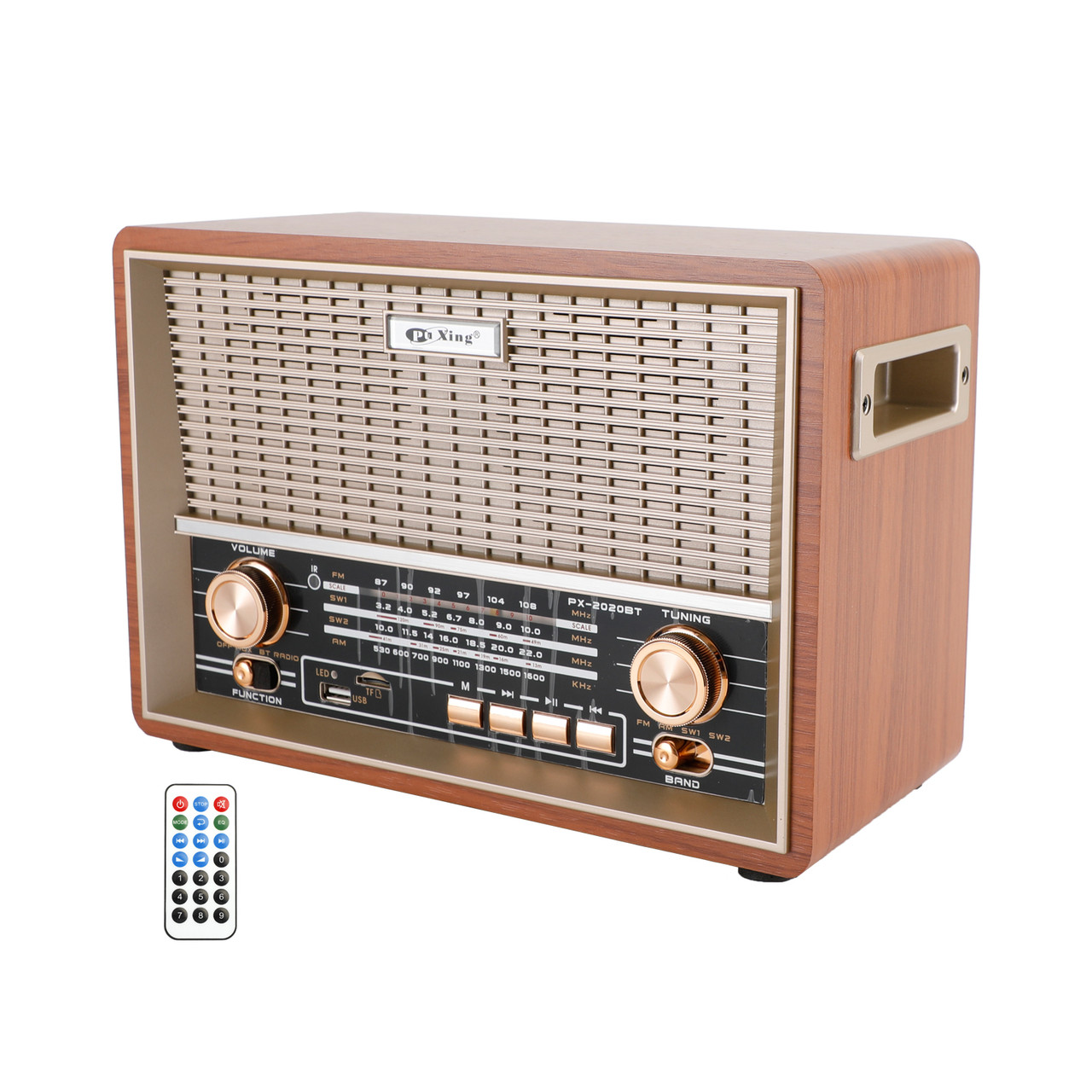 Retro-Style Decorative Radio Multifunction Music Player Bluetooth Speaker Radio