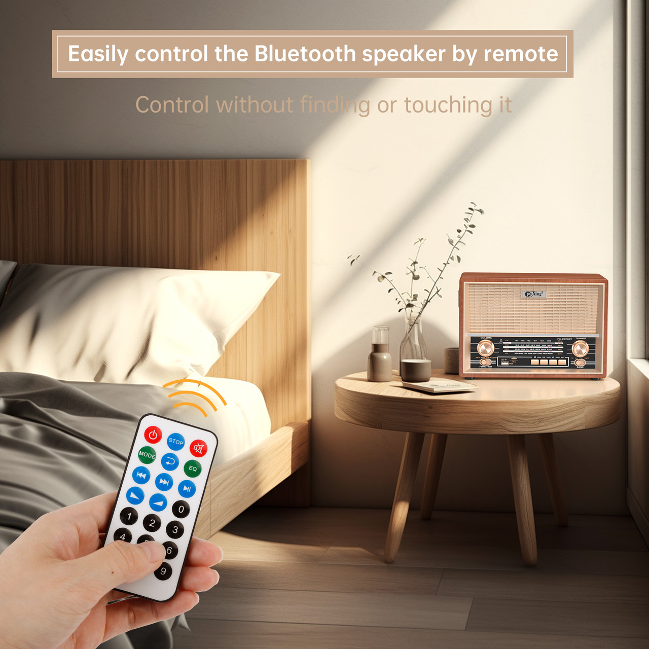 Retro-Style Decorative Radio Multifunction Music Player Bluetooth Speaker Radio