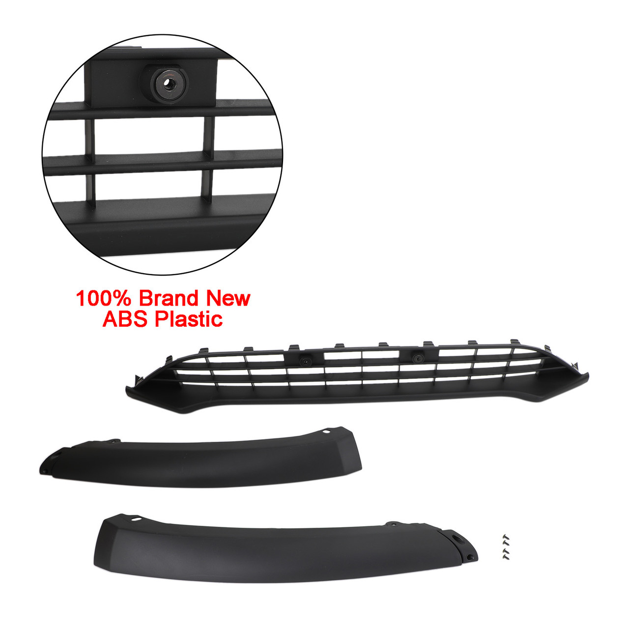 15-18 Ford Focus Valance Panel Front Bumper Lower Grille