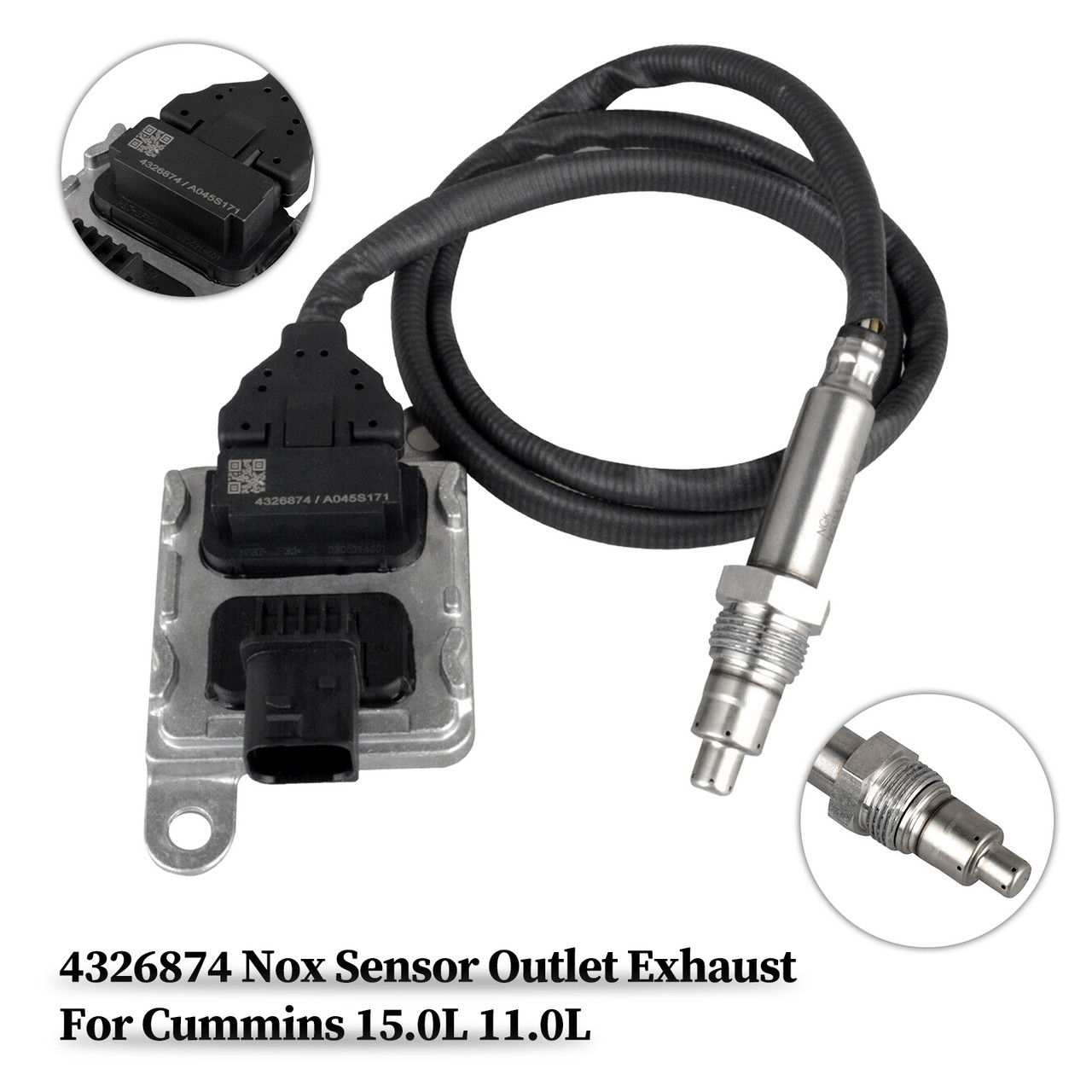 4326874 Cummins 15.0L 11.0L Nitrogen Oxygen Nox Sensor Outlet