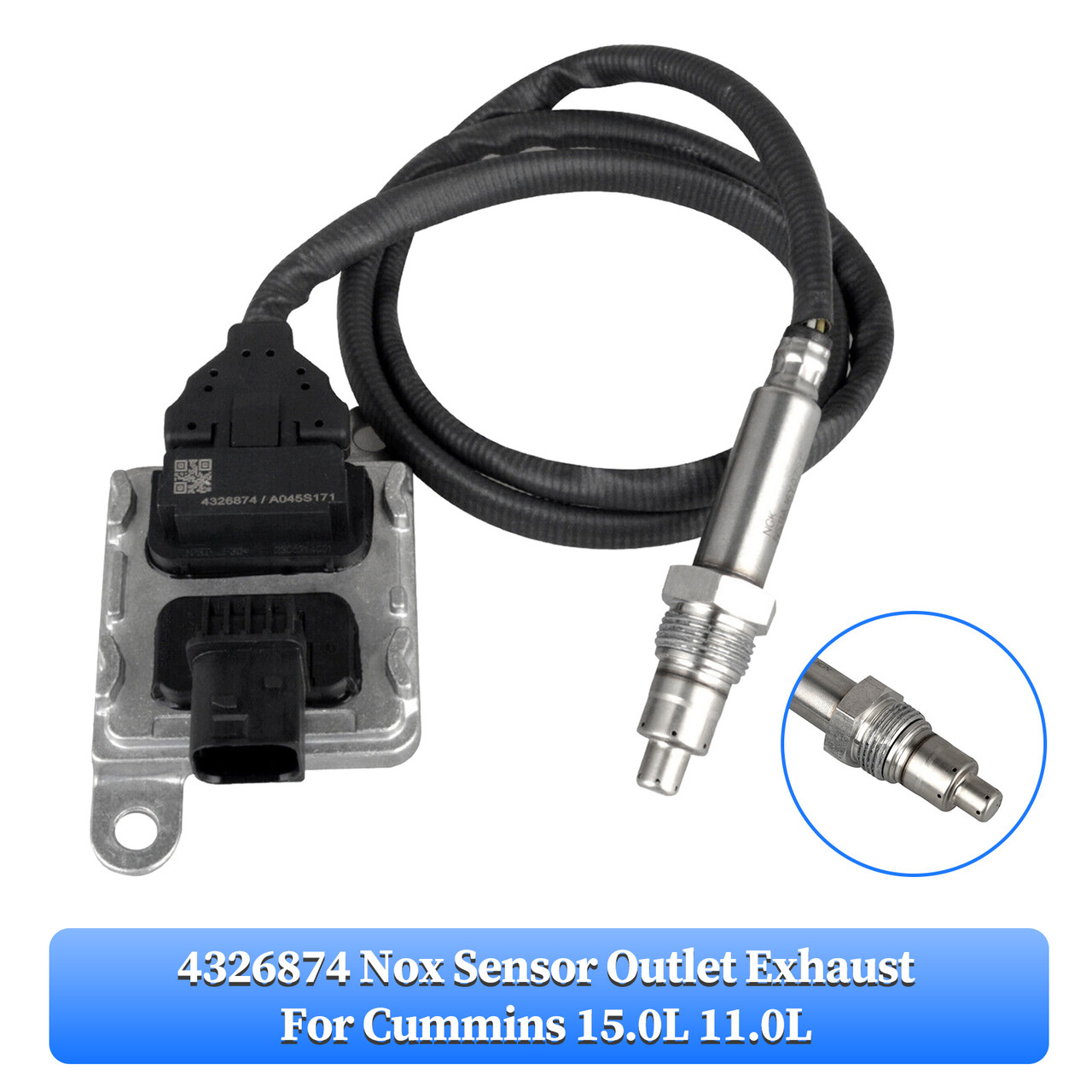 4326874 Cummins 15.0L 11.0L Nitrogen Oxygen Nox Sensor Outlet Exhaust