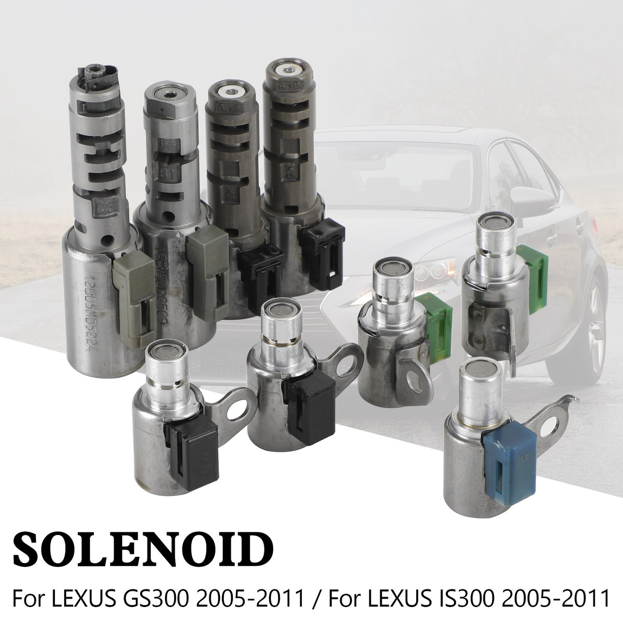05-11 LEXUS GS300 IS300 A960E 6-SPEED Transmission Solenoids
