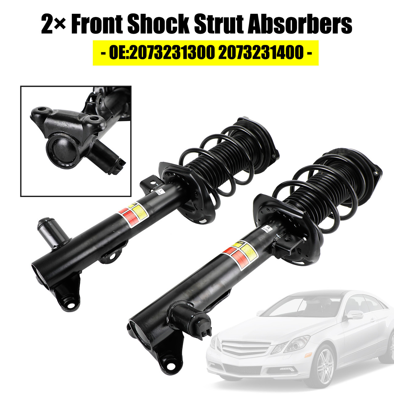 09-16 Mercedes Benz E-Class (W207) Front Shock Strut Absorbers 2073231300 2073231400