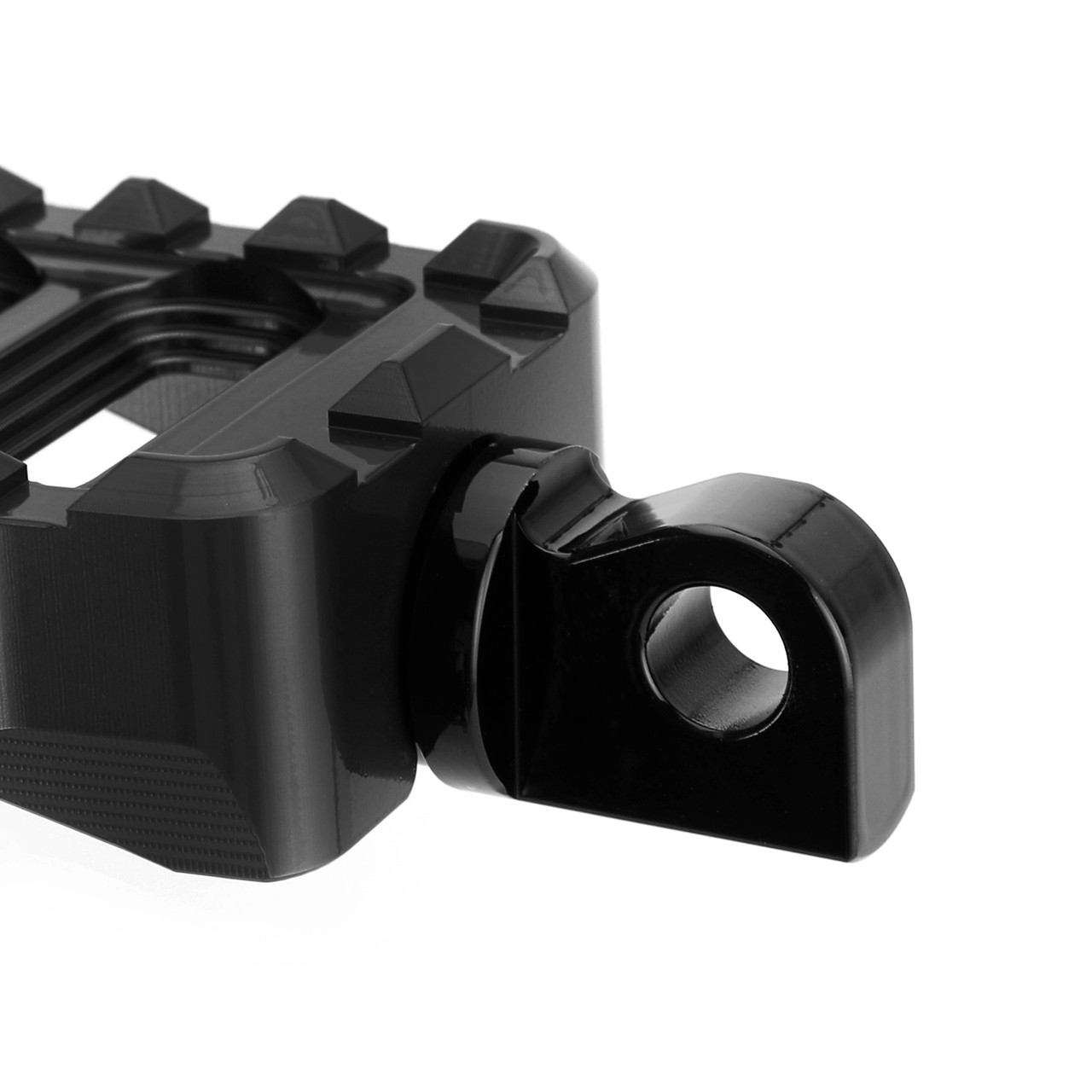 Front Footrests Foot Peg fit for Dyna Sportster 883 Electra Glide Road Glide BLK