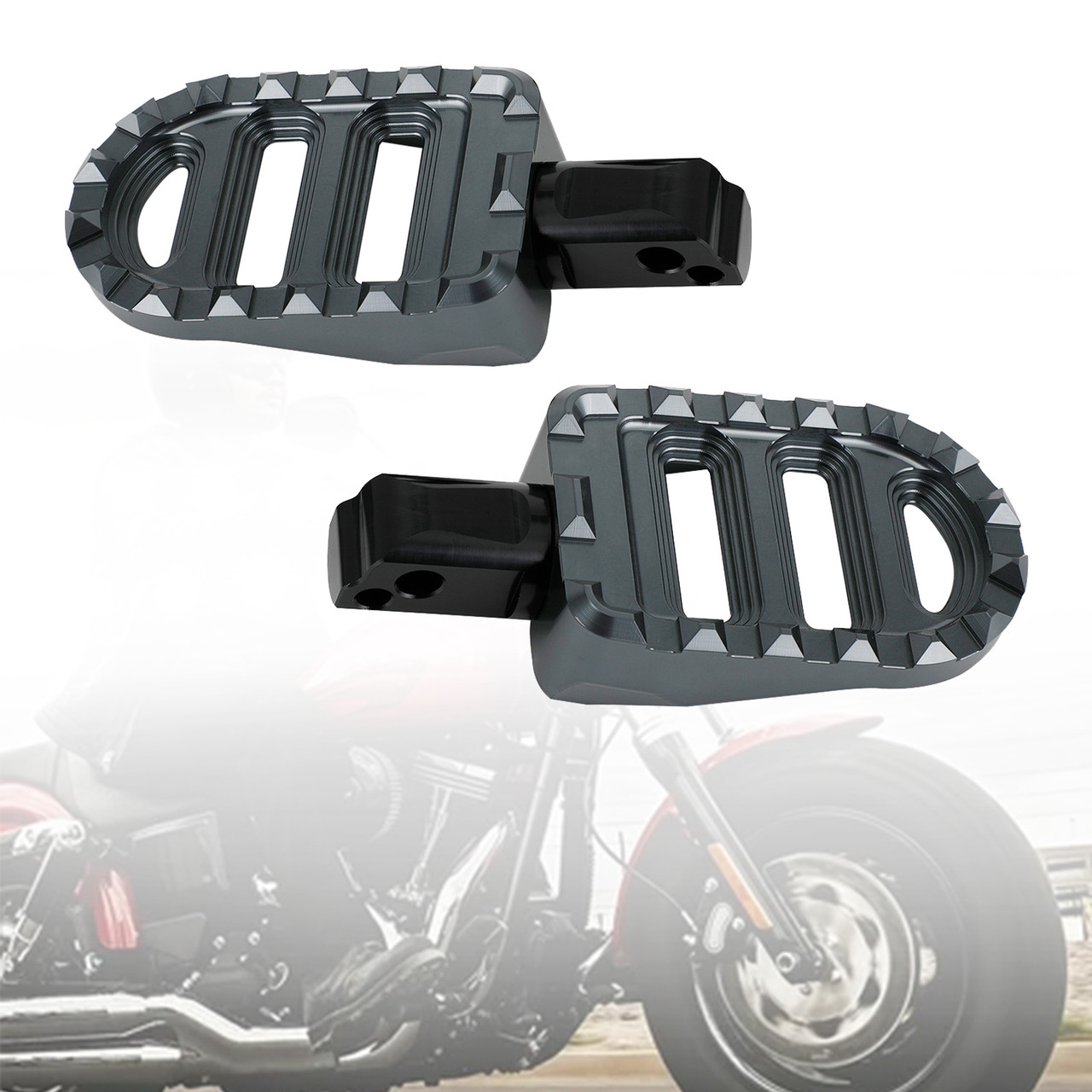 Rear Footrests Foot Peg fit for Sportster S Breakout Lower Rider Softail Slim TI