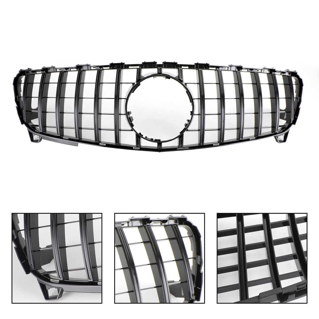 16-18 Mercedes-Benz A-CLASS W176 Front Bumper Grille Grill GTR Style