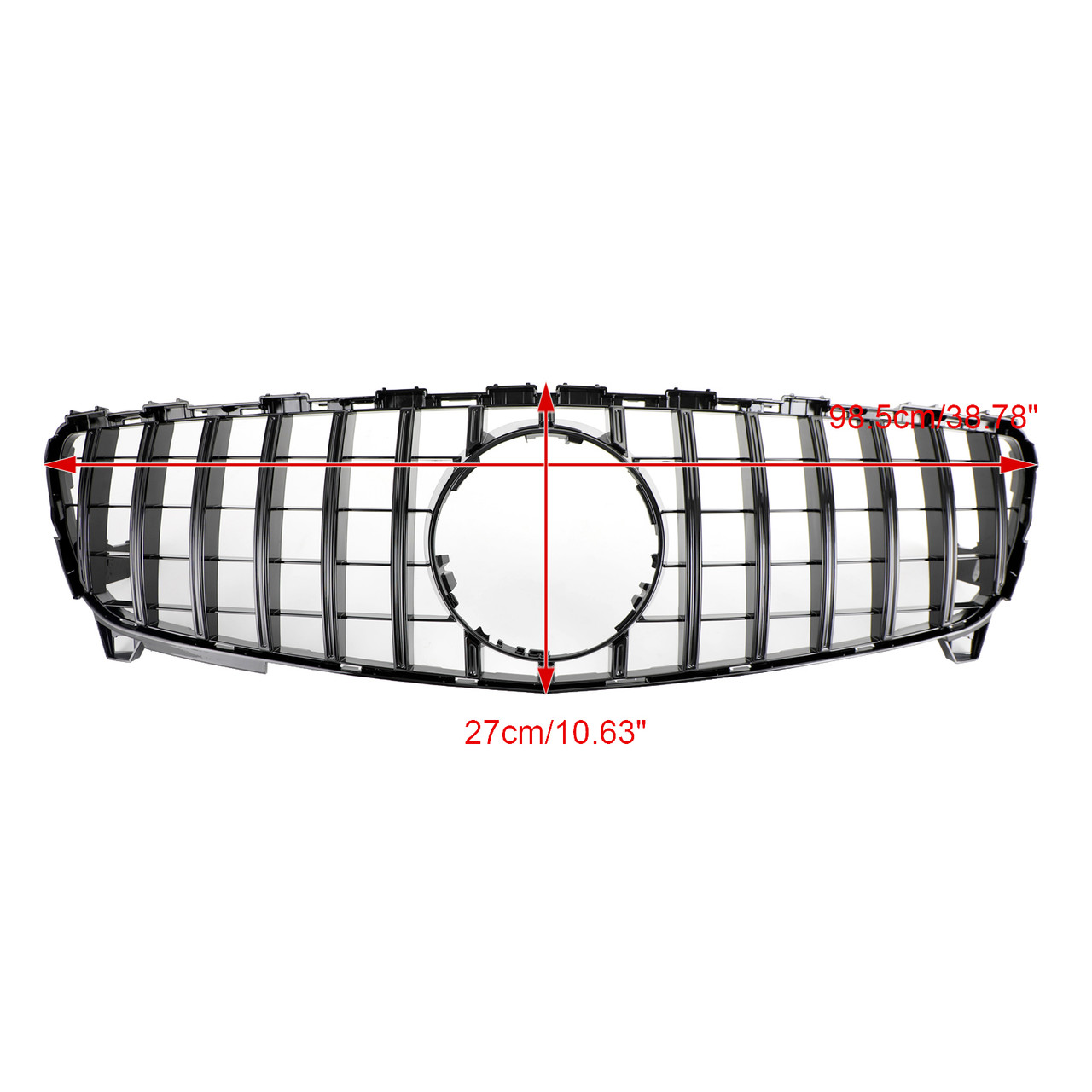 16-18 Mercedes-Benz A-CLASS W176 Front Bumper Grille Grill GTR Style