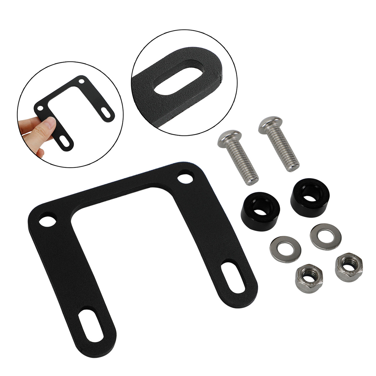 04-Up Sportster Speedometer Relocation Mount Instrument Bracket - SMA Motorcycle Accessories