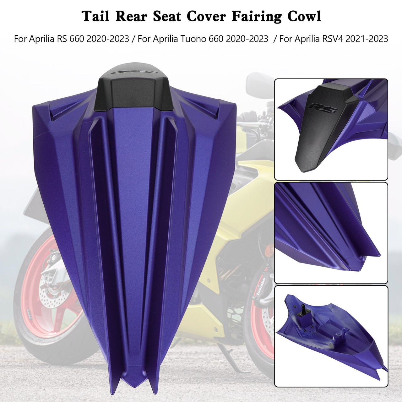 Rear Seat Cover Fairing Cowl For Aprilia RSV4 RS660 Tuono660 2020-2026 PUR