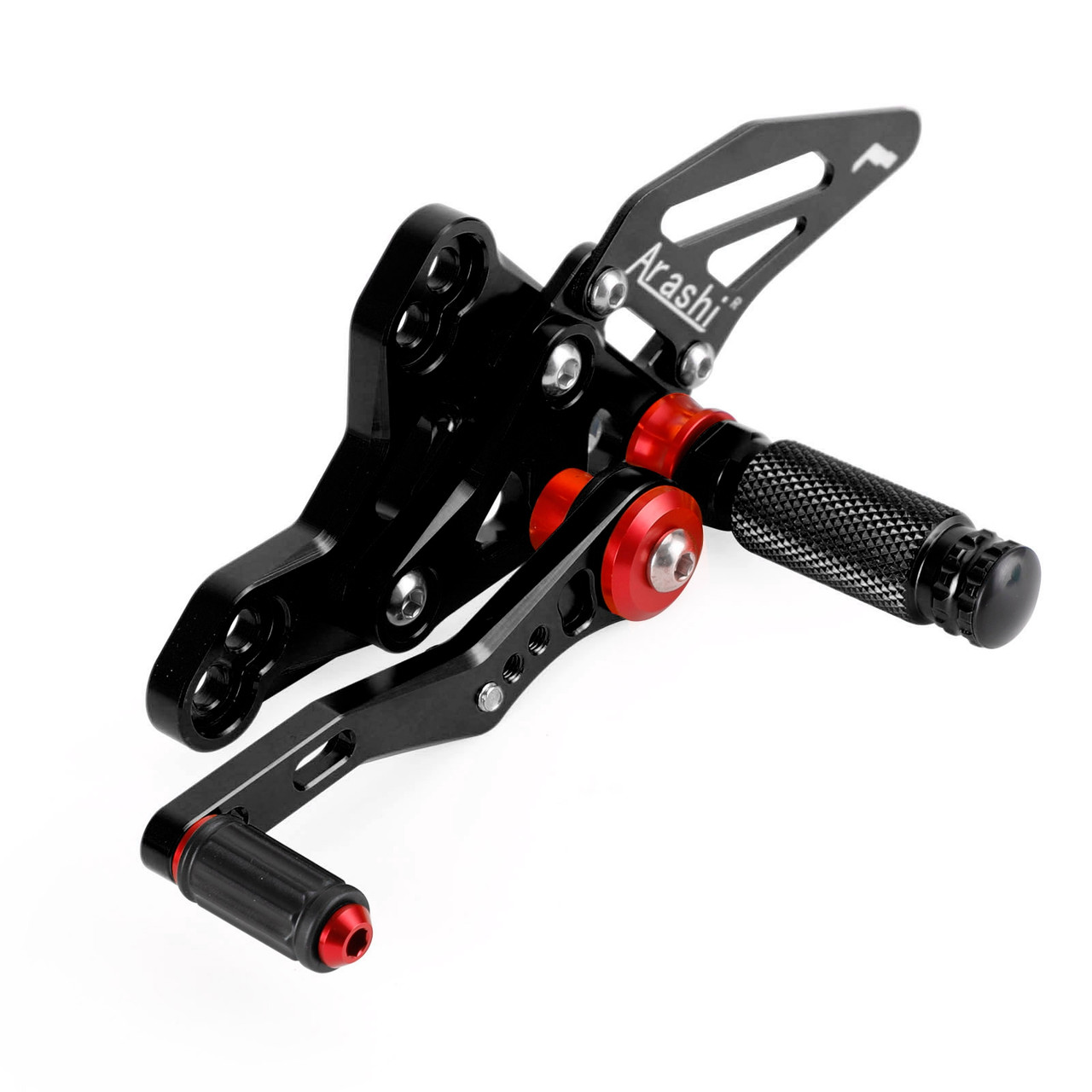 CNC Aluminum Rearsets Footpegs Black Fits Honda CB CBR 650 R 650 F