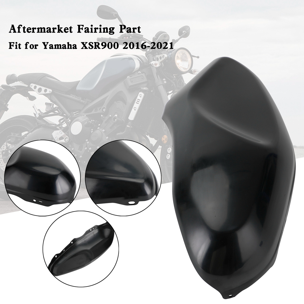 16-21 Yamaha XSR900 Unpainted Right Gas Side Tank Cover Fairing
