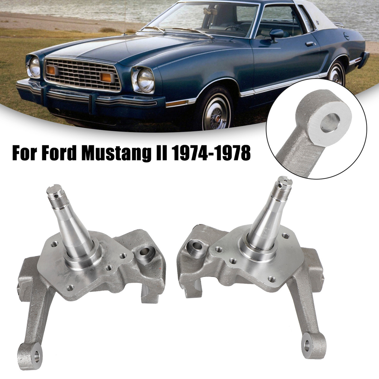 1974-1978 Ford Mustang II 2" Drop Spindles