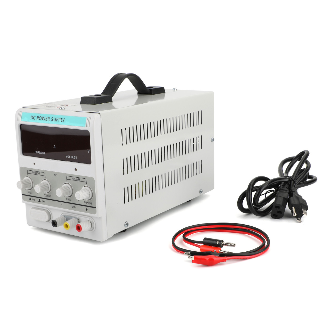 30V 10A Adjustable DC Power Supply Dual Digital Lab Test 110V