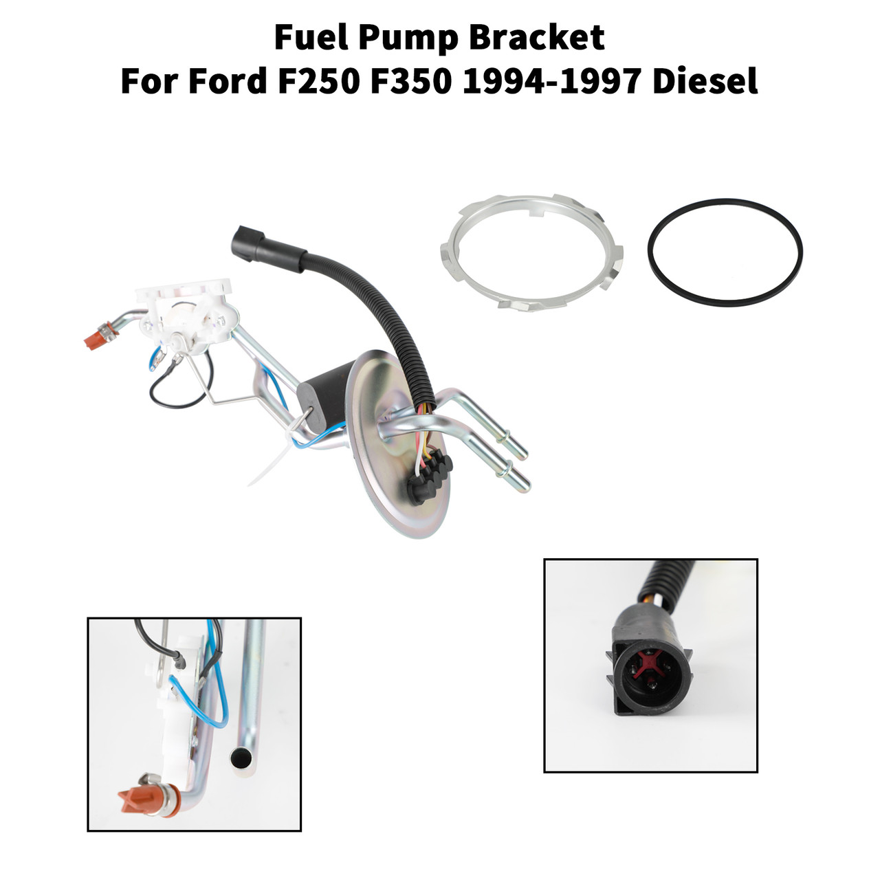 Fuel Pump Mount Hanger Bracket FMSU-9DER Fit Ford F250 F350 1994-1997 Diesel
