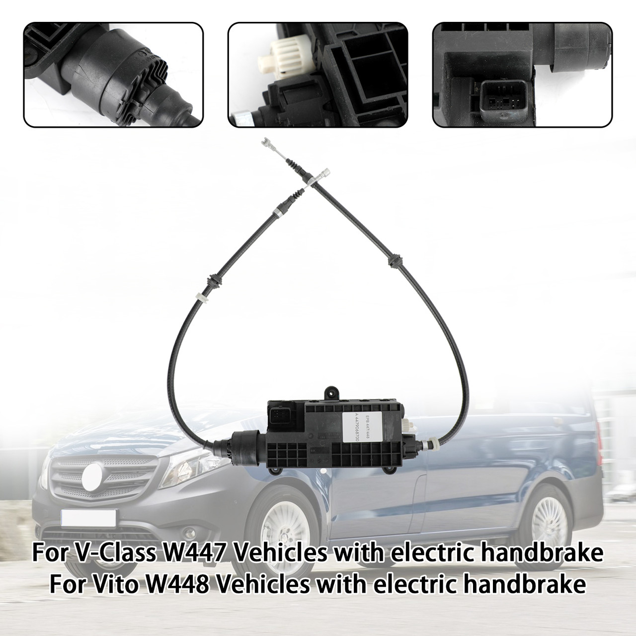 Benz V-Class Vito W448 Parking Brake Handbrake Actuator Control