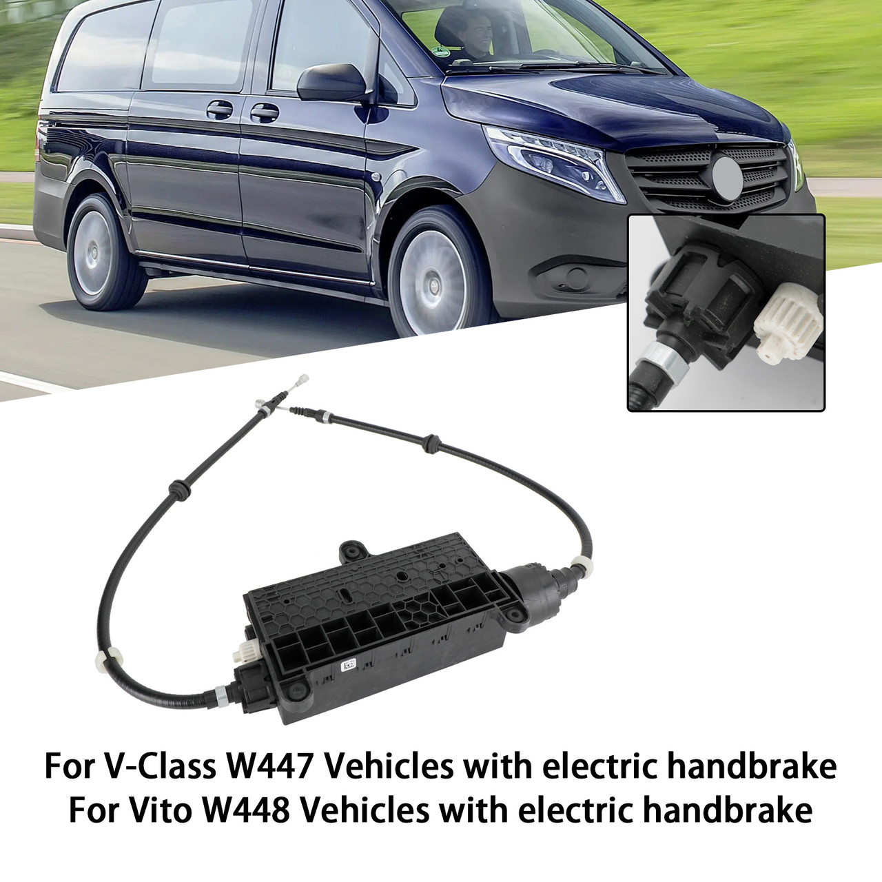 Benz V-Class Vito W448 Parking Brake Handbrake Actuator Control