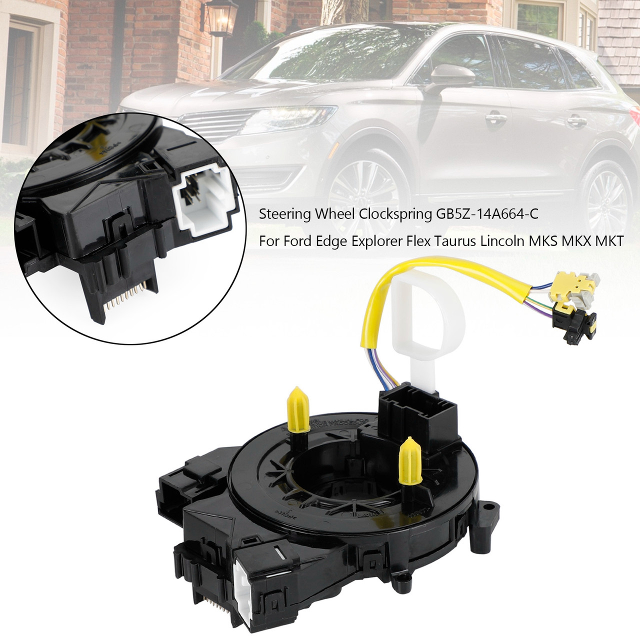 Steering Wheel Clockspring GB5Z-14A664-C For Ford Edge Explorer