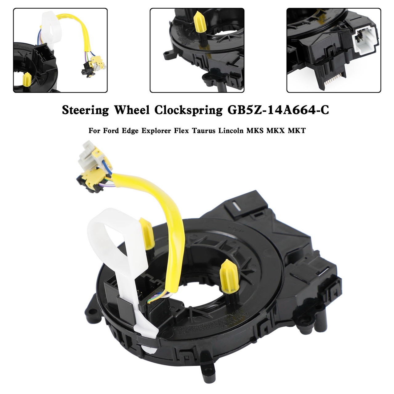 Steering Wheel Clockspring GB5Z-14A664-C For Ford Edge Explorer Flex