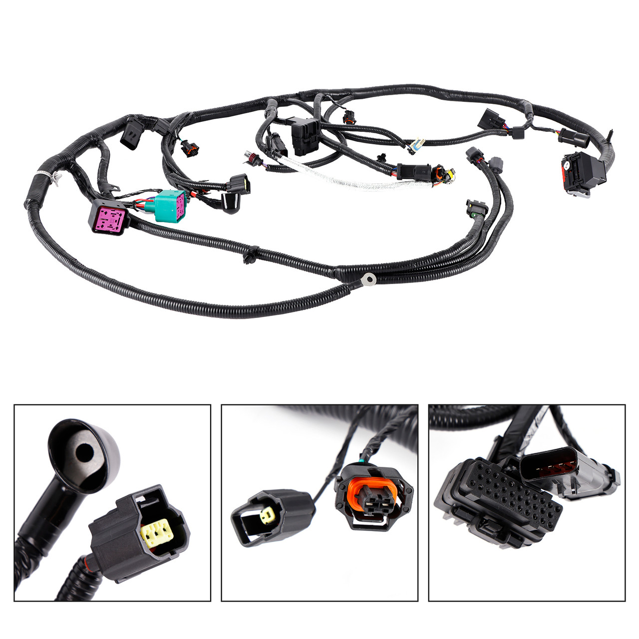 Aazon.co: Engines Wiring Harness, 5C3Z12B637BA, Fits for Ford F-250 F-350 F-450 F-550 Super