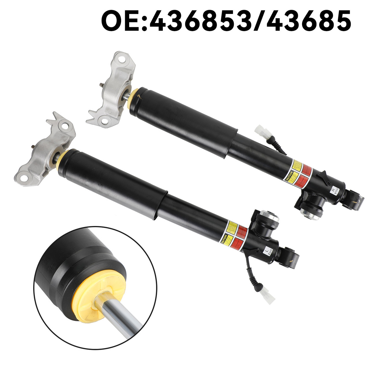 08-17 Vauxhall/Opel Insignia A (G09) 436853 Pair Rear Shock Absorber Struts