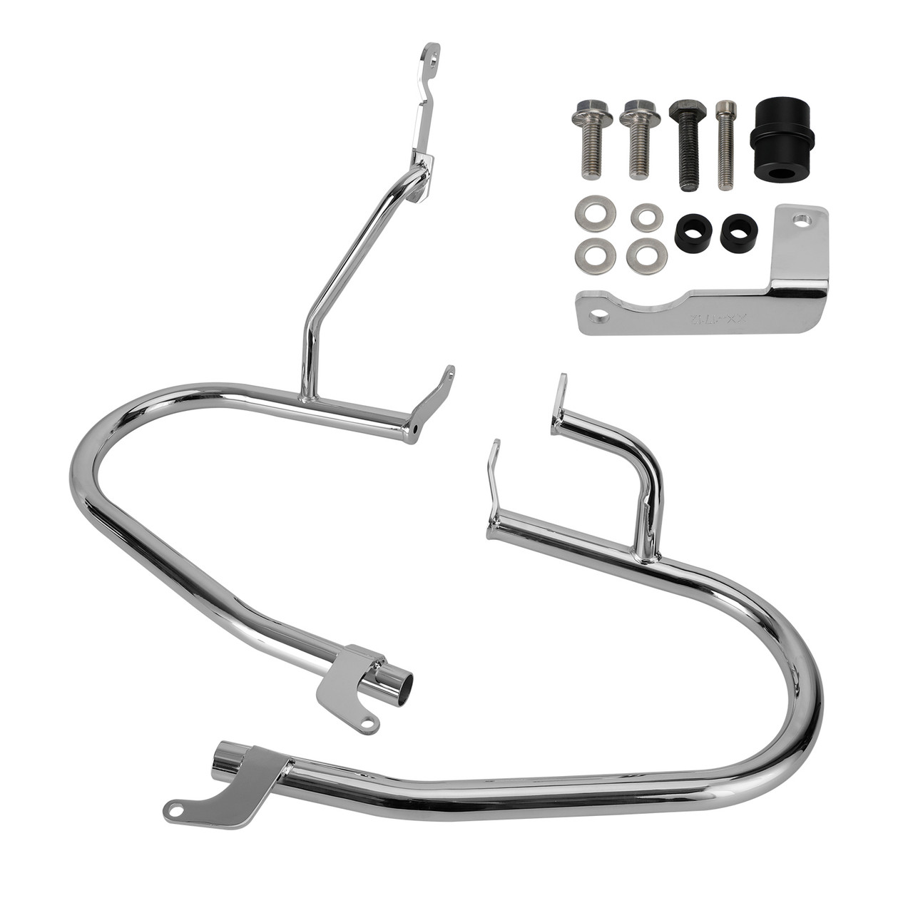 Engine Guard Crash Bar Frame Protector Bumper Steel Chrome For Bmw R18 20-22 21