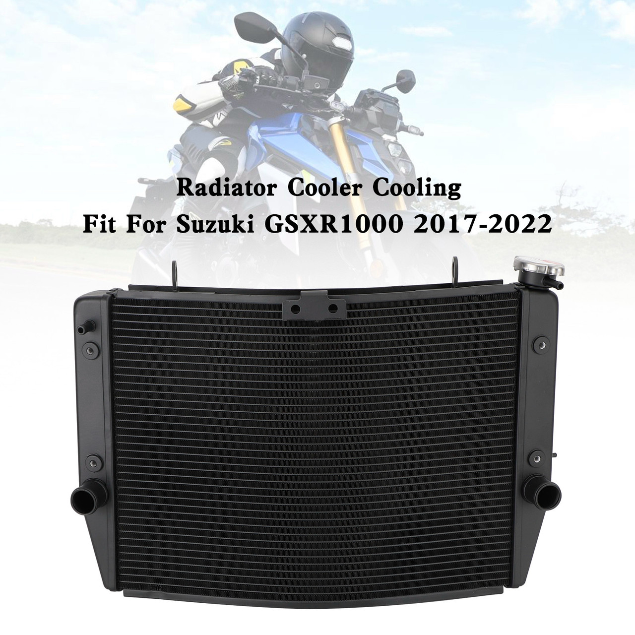 Engine Radiator Cooler Cooling Fit For Suzuki GSXR 1000 GSX-R 2017-2022 K11