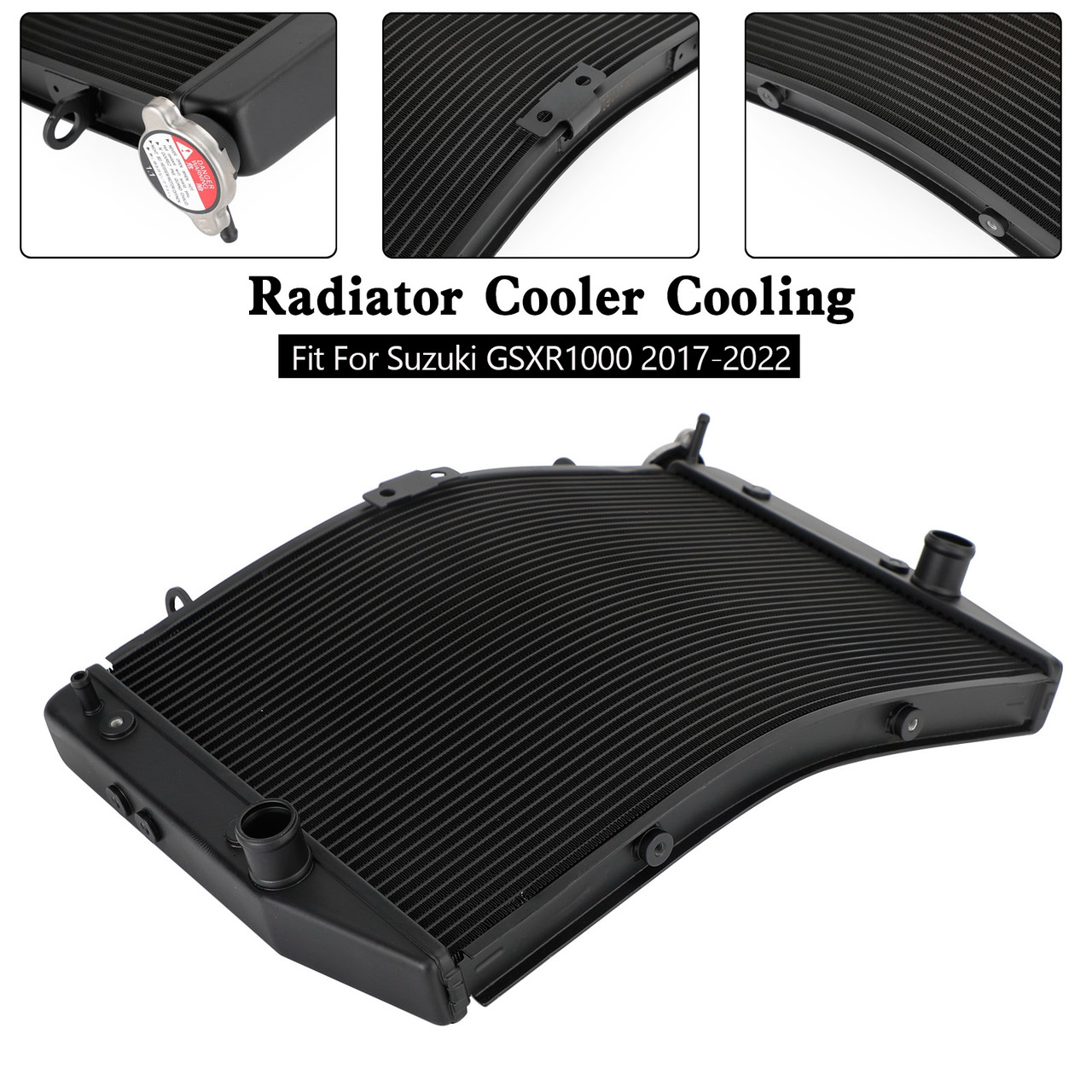 Engine Radiator Cooler Cooling Fit For Suzuki GSXR 1000 GSX-R 2017-2022 K11