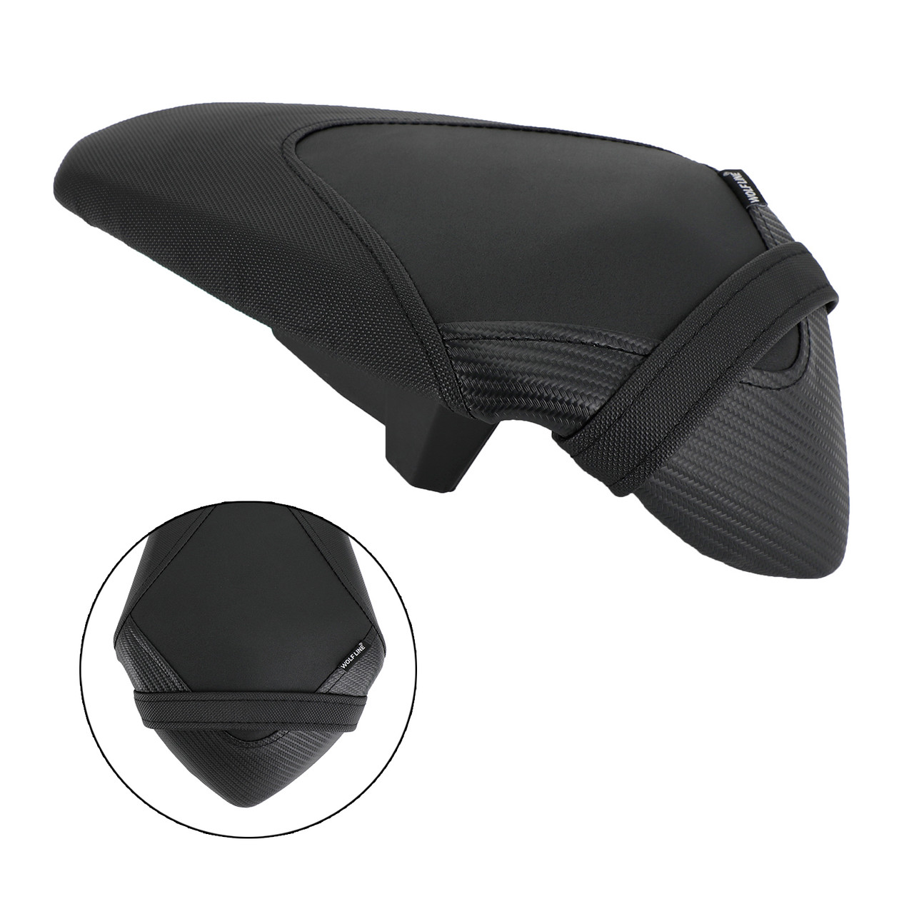 Tail Rear Seat Passenger Cushion Flat Black For Kawasaki Ninja 400 Z400 18-22