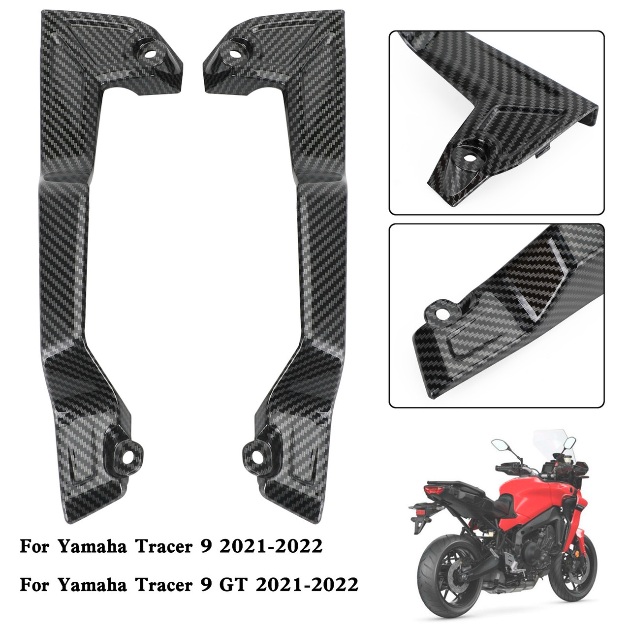 Rear Tail Seat Side Fairing Covers For Yamaha Tracer 9 GT 2021-2022 CBN