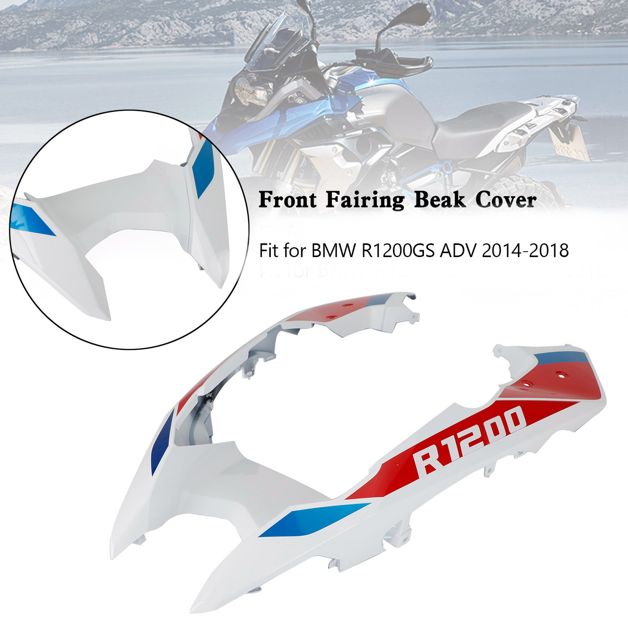 14-18 BMW R1200GS ADV Front Nose Fairing Beak Fender Cover IRI