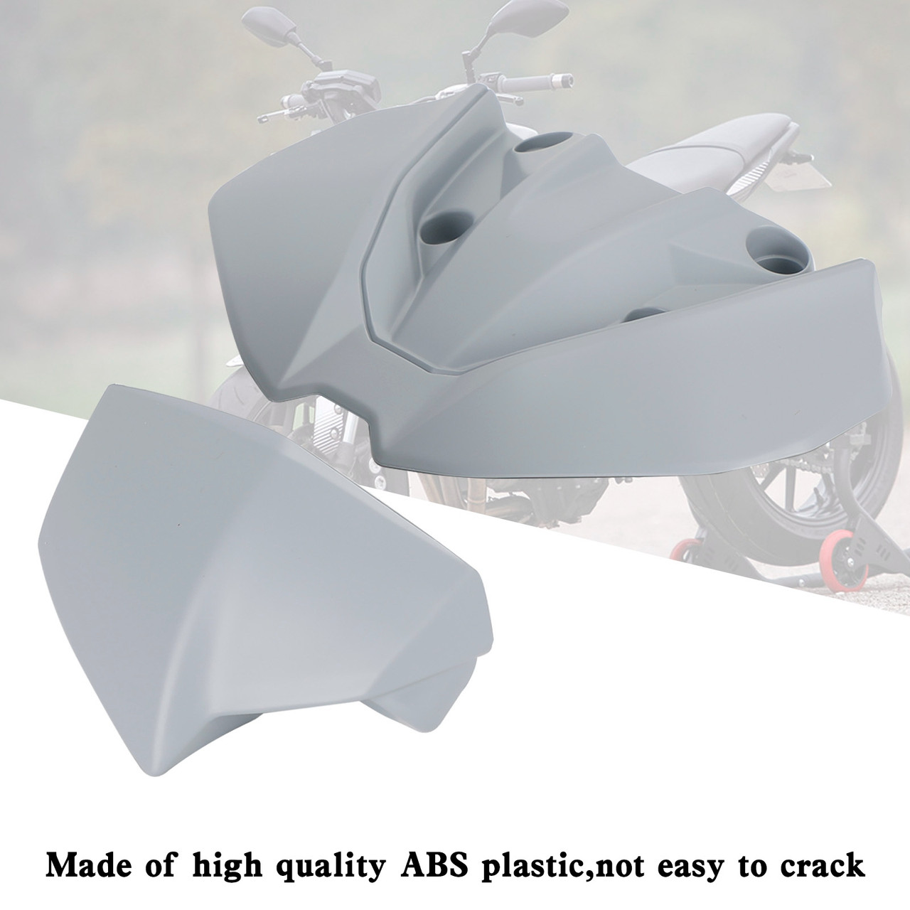 Headlight Fairing Windshield Cover For Yamaha MT-09 FZ09 MT-09 SP 2018-2020 GRA