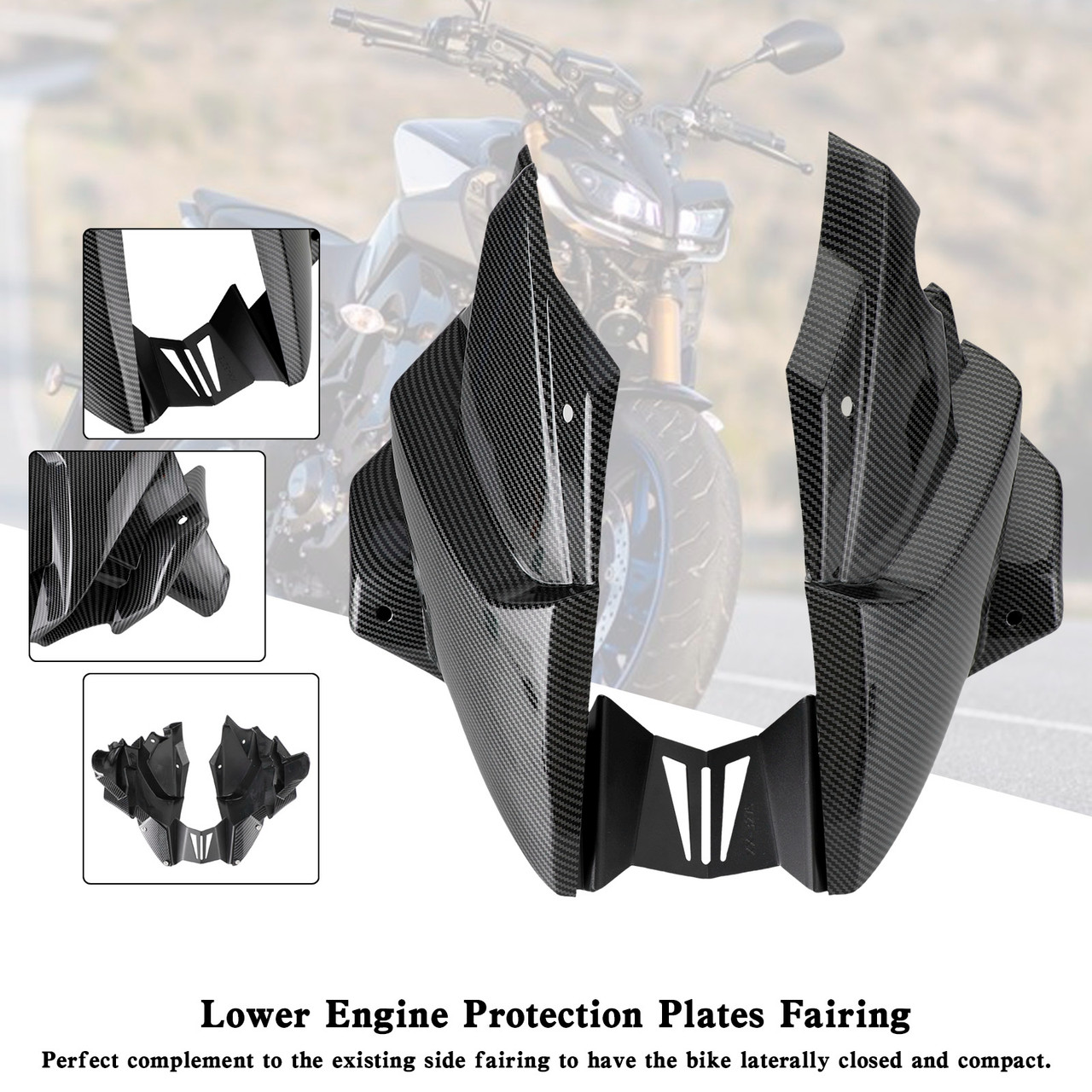 Ermax Belly Pan Lower Engine Side Fairing For Yamaha MT-09 / SP 2021-2023 CBN