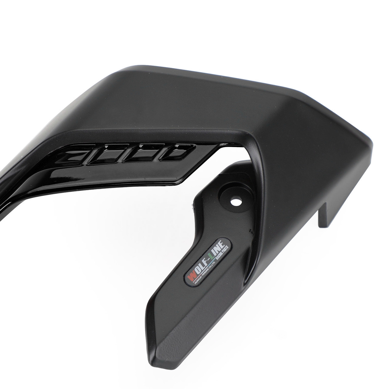 Side Spoilers Aerodynamic Wing Deflector Fairing For Honda CB650R 2019-2023 BLK Side Spoilers Aerodynamic Wing Deflector Fairing For Honda CB650R 2019-2023 BLK