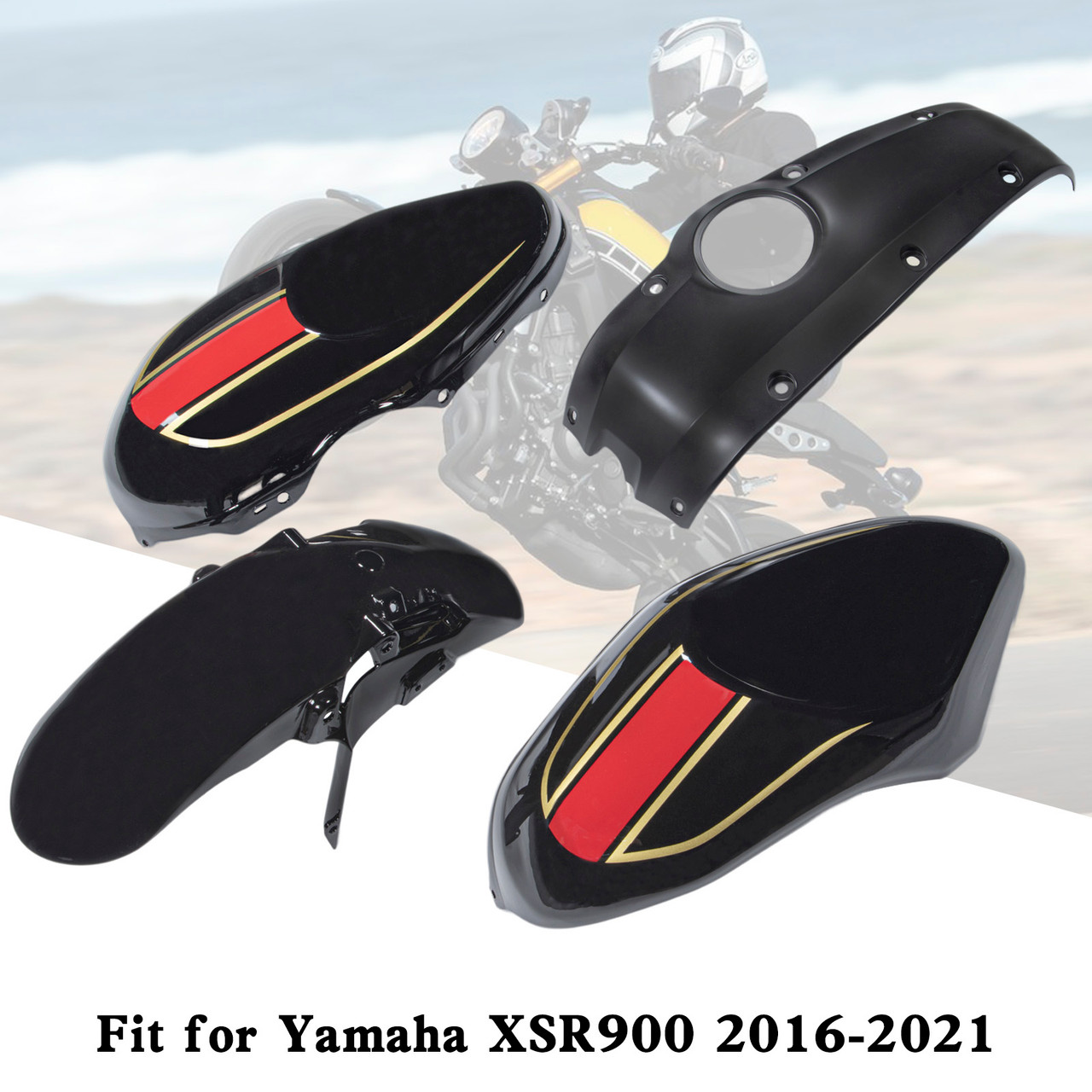 Injection ABS Plastic Bodywork Fairing Kit for Yamaha XSR900 2016-2021 #021