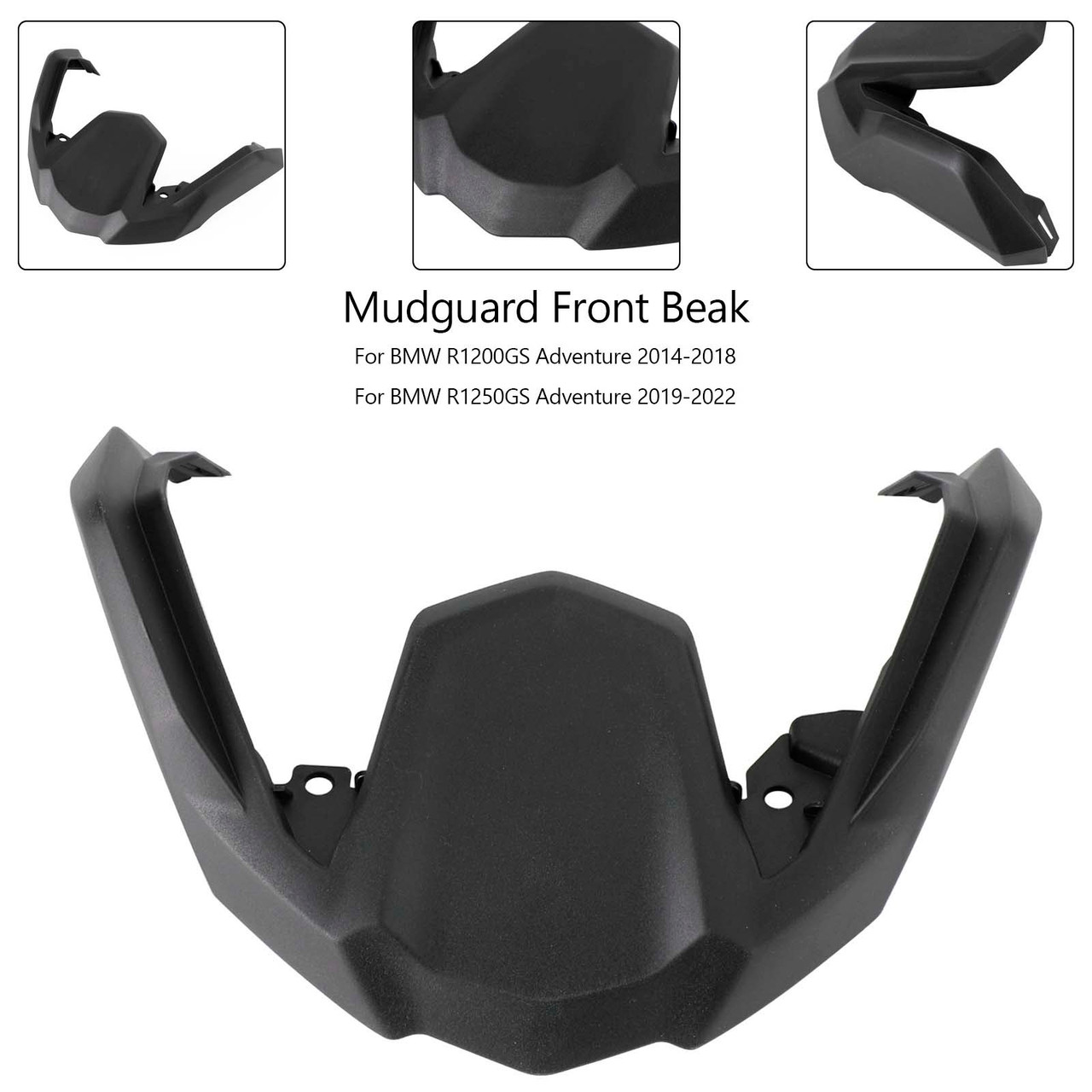 Mudguard Extension Front Beak Nose For BMW R1200 R1250 GS Adventure 2014-2022