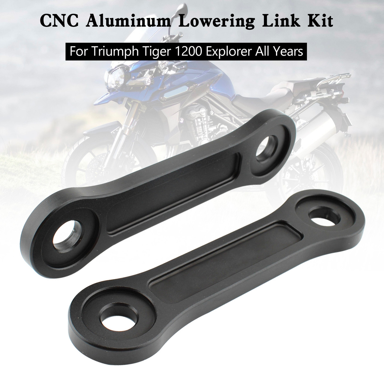 CNC Aluminum Lowering Link Kit 20mm For Tiger 1200 Explorer All Years