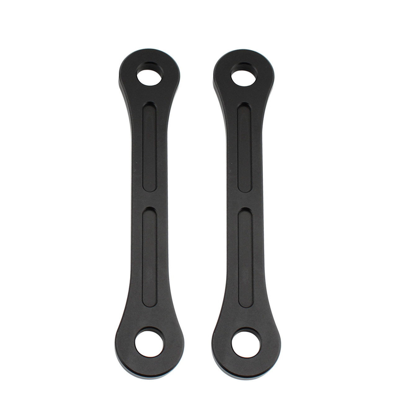 MZS Motorcycle Lowering Kit, 0-4" Rear Drop Links Adjustable Accessories Black Compatible With YZF R1 2009-2014