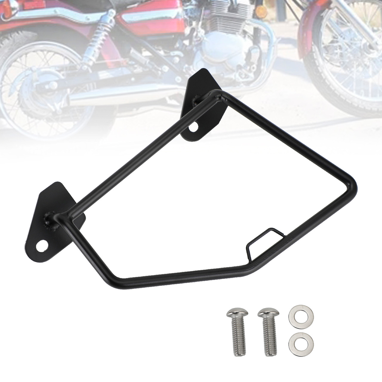 Luggage Rack Side Saddle Bag Mount Bracket Left For HONDA CM/CMX 300/500 17-22