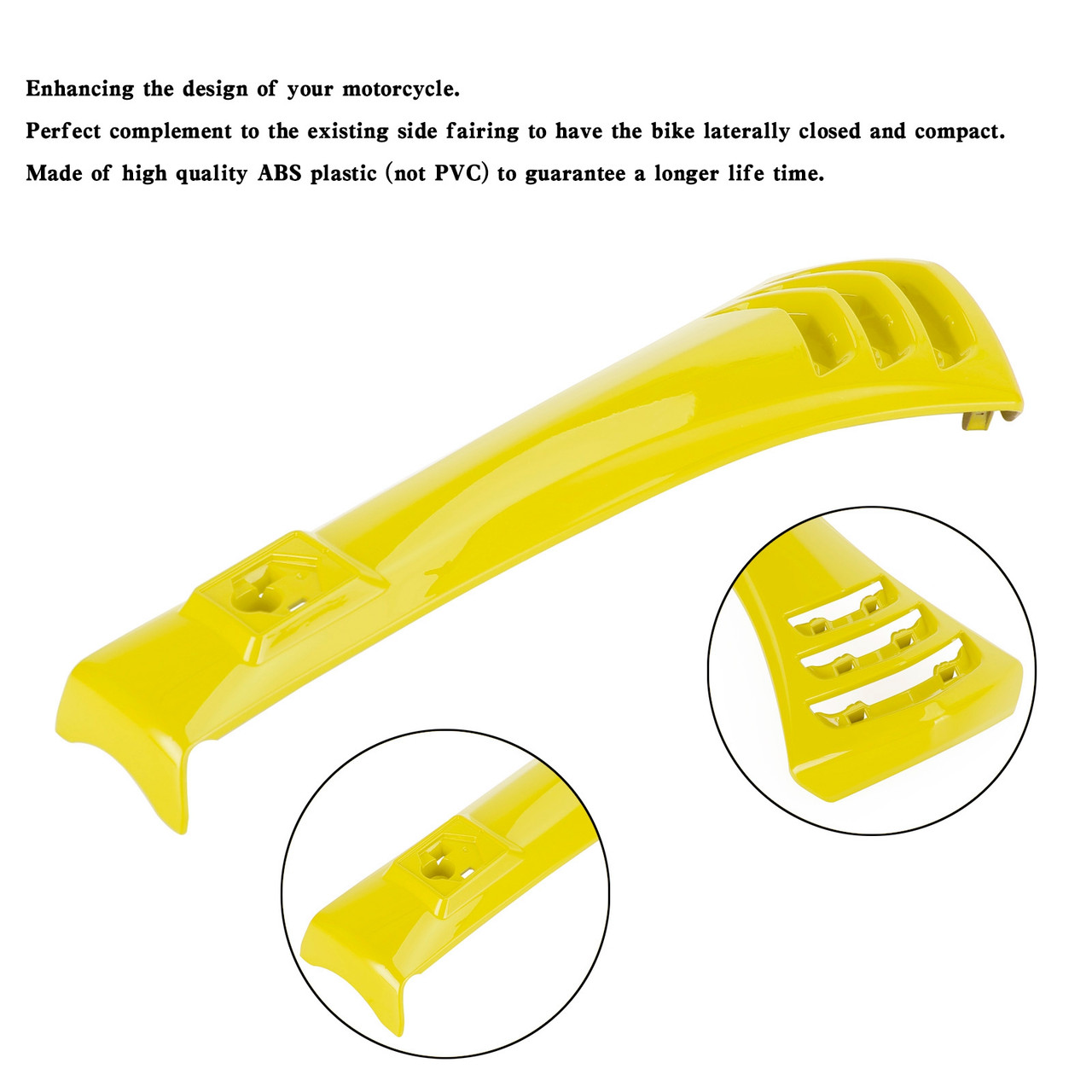 Steering Horn Head Cover fairing Tie For VESPA GTS300 GTV300 2019-2022 YEL