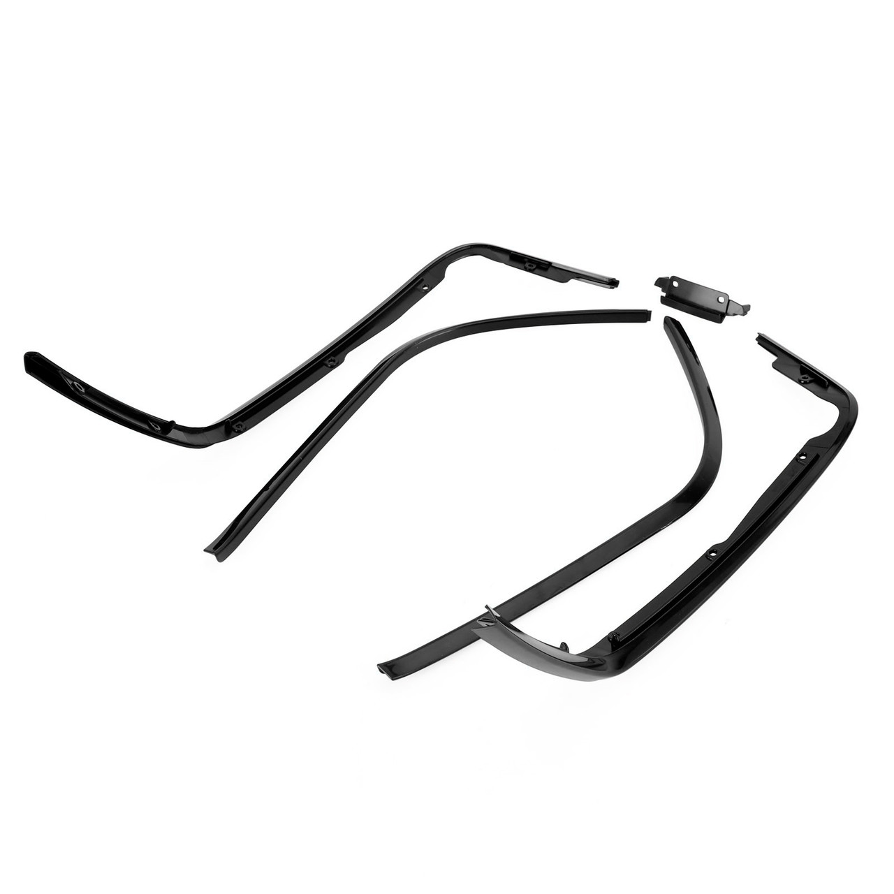 Upper Sidebar Lining Trim Strip Side Cover For Sprint 150 Primavera 125 150 BLK Upper Sidebar Lining Trim Strip Side Cover For Sprint 150 Primavera 125 150 BLK