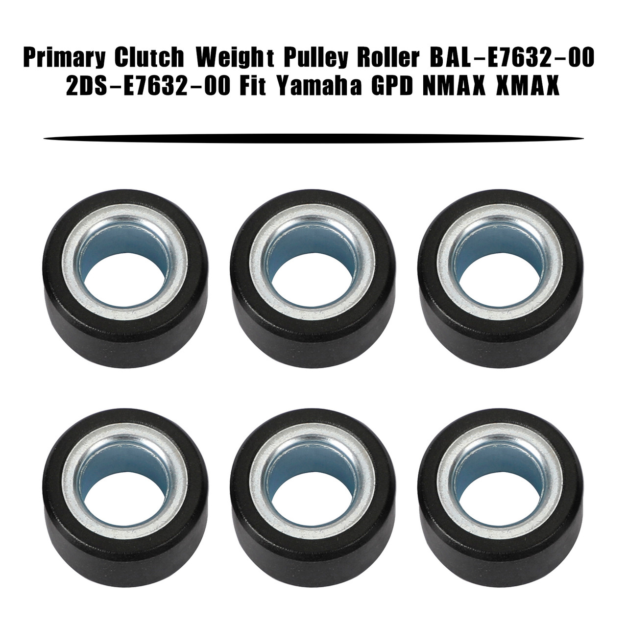 Primary Clutch Weight Pulley Roller For Yamaha GPD125-A NMAX125 YP125RA XMAX125