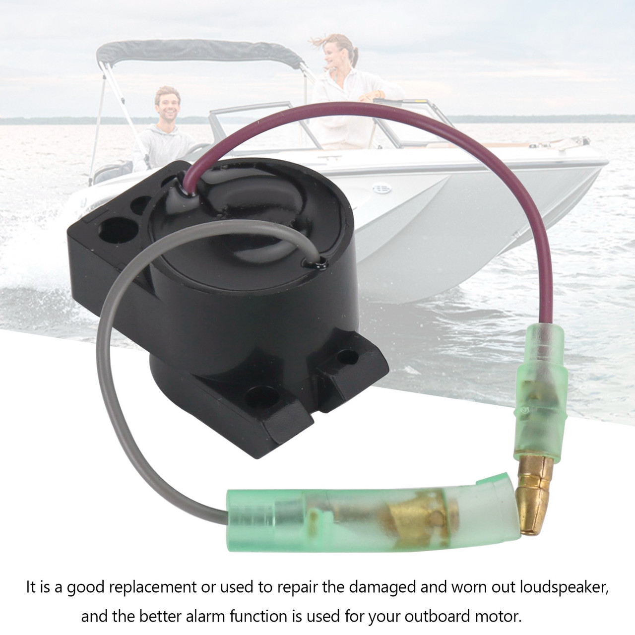 Outboard Buzzer Audio Warn Alarm Remote Control Box For Outboard Engine 816492A1