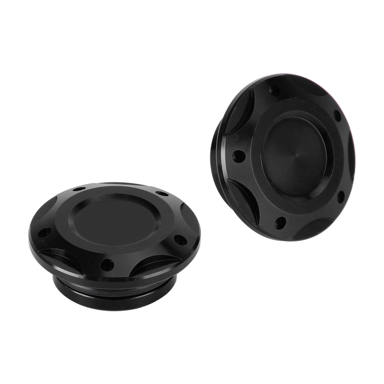 Frame Plugs Inserts Pair Black For Yamaha MT-03 MT03 MT-25 MT25 YZF-R3 2015-2022