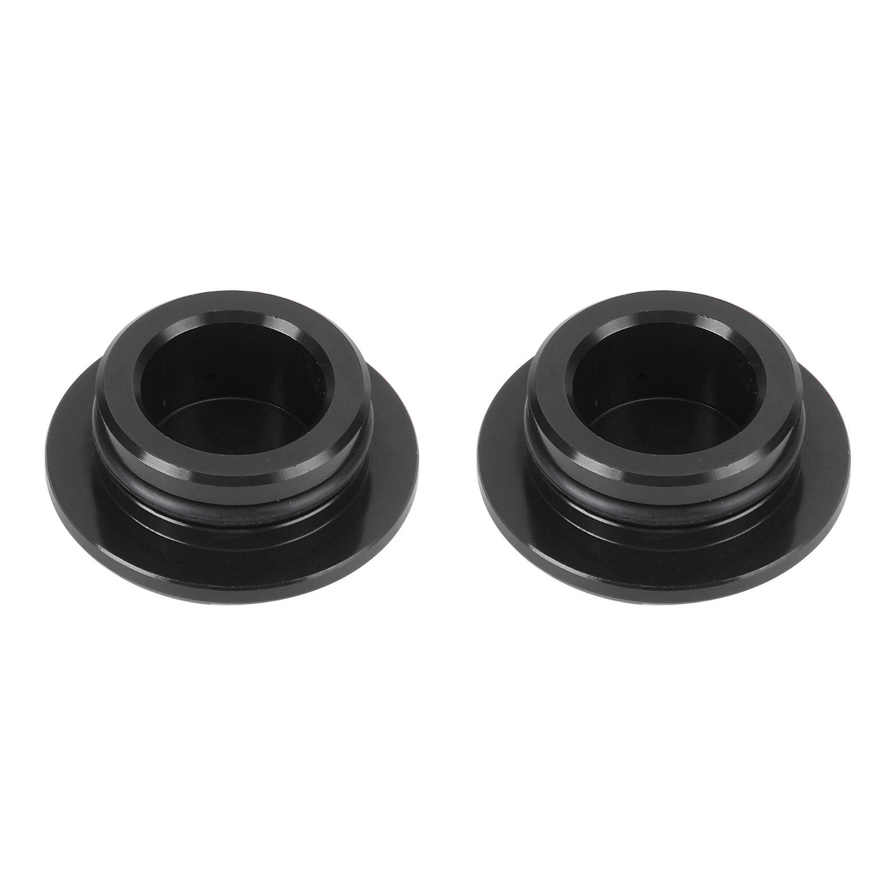 Frame Plugs Inserts Pair Black For Yamaha MT-03 MT03 MT-25 MT25 YZF-R3 2015-2022