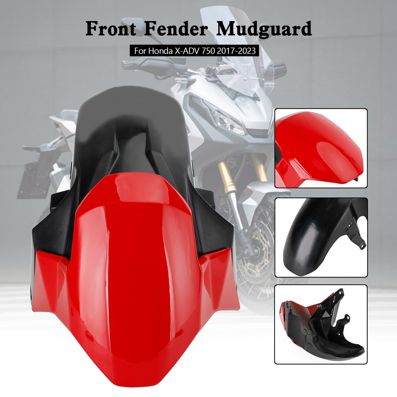 Front Fender Mudguard Fairing For Honda XADV750 X-ADV 750 2017-2023 RED