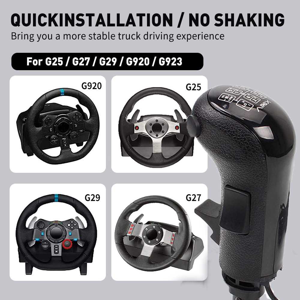 USB Gearshift Knob for Logitech G923 G29 G27 G25 TH8A Gearshift